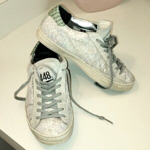 P448 John Glitter Sneaker us 7  (37)